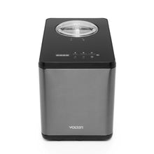 Load image into Gallery viewer, Volsen Pro-chill Ice Cream Machine - Black Stainless Steel Case